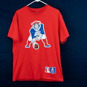 L NFL New England Patriots Tom Brady Men's T Shirt New Majestic Free Shipping